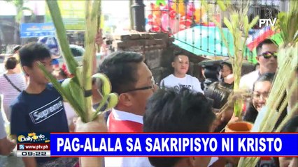 Pag-alala sa sakripisyo ni Kristo