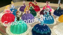 Gelatinas de princesas. individuales