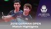 2018 German Open Highlights I Ma Long/Xu Xin vs Lee Sangsu/Jeoung Youngsik (Final)