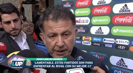 Juan Carlos Osorio habla sobre las bajas de Croacia