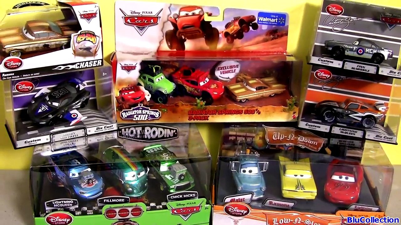 NEW Diecasts Aviator McQueen Disney RadiatorSprings500 Mattel Stanley Days Ramone by Toys Collector