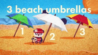 Learn to Count to 10 at the Beach with Daisy and Fluff | for Toddlers, Babies & Pre-Schoolers