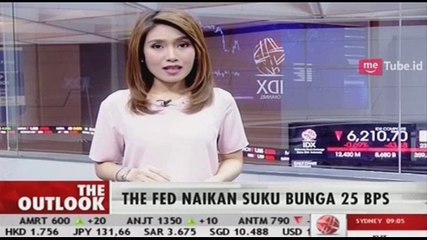 The FED Naikkan Suku Bunga 25 BPS