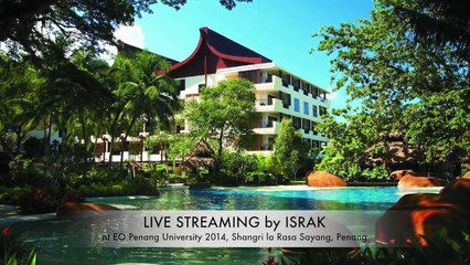 Live Streaming EO Penang University 2014 by Israk Technology