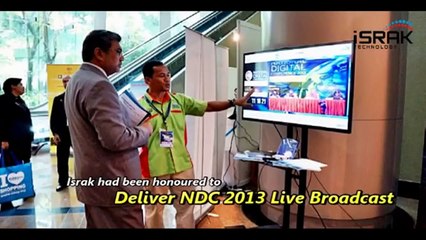 Live Streaming National Digital Conference 2013 At PICC