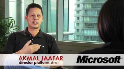 Managing Director Of Israk Technology Sdn Bhd Represent at Microsoft Malaysia