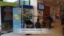 Touch Screen At MOSTI [  Installation  ]