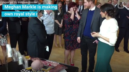Meghan Markle Skips Royal Hair Rules