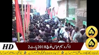 Zakir Waseem Abbas Baloch New HD Majlis 2018 - شہادت جناب علی اکبرؑ پارٹ2
