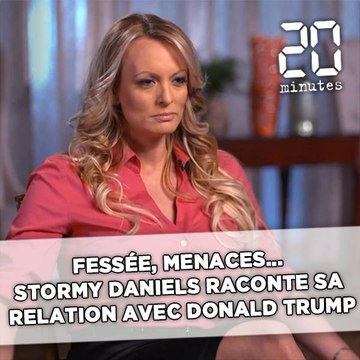 Fessée, menaces… Stormy Daniels raconte sa relation avec Donald Trump