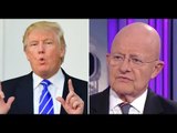 ‘I don’t know what they’re talking about’  James Clapper calls BS on Trump’s atttack tweet