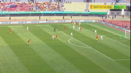 Xiaodong Fan Goal - China 1-0 Czech Republic - China Cup 2018