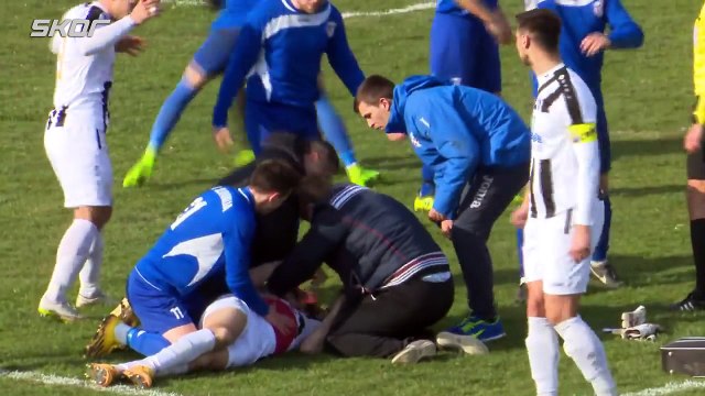 Hırvatistan 3. Ligi'nde oynanan Marsonia'nın 25 yaşındaki oyuncusu Bruno Boban sahada hayatını kaybetti