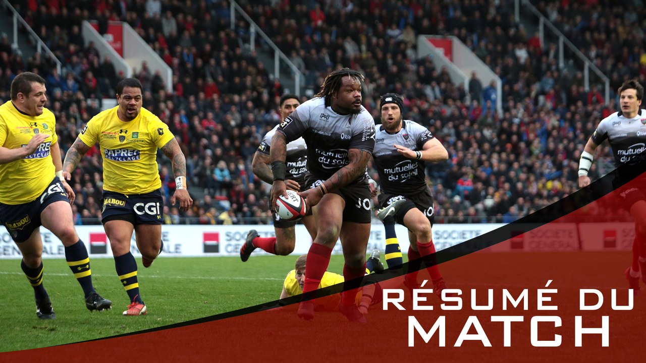 Résumé Toulon/Clermont - TOP14 J22