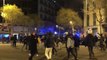 Police Drive Riot Vans Towards Crowd to Disperse Barcelona Protesters
