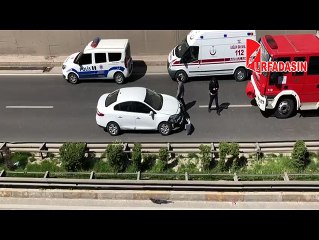 Urfa SGK Kavşağındaki Tünelde Zincirleme Kaza