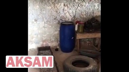 Afrin�de terör örgütünün �EYP imalathanesi� ortaya çıkarıldı