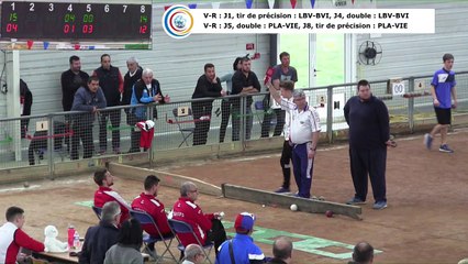 Finales,  second tour, point et tir de précision et double, France Clubs Jeunes, Limoges 2018