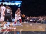 'Monster-dunk' LeBron diantara dua pemain Nets
