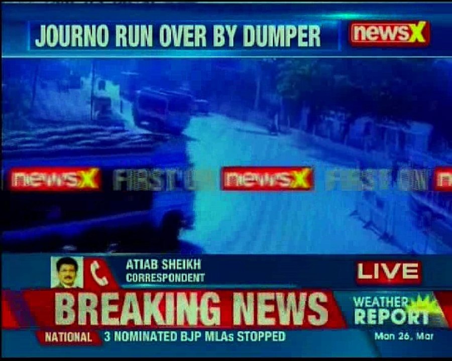 Madhya Pradesh: 35-year-old journalist investigating illegal sand mining cases ran over by a dumper