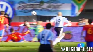 Argentina Vs Spain 4-1 - All Goals & Extended Highlights - Friendly 07_09_2010 HD