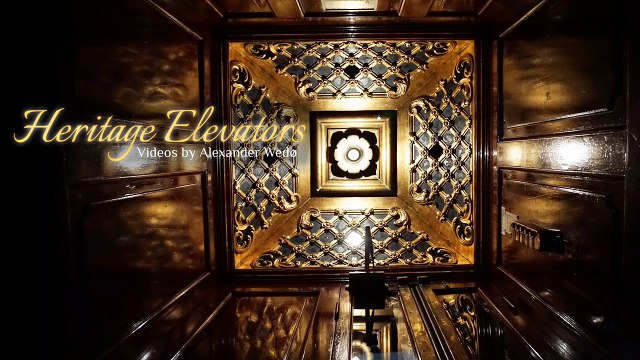 1990s DEVE-Schindler holeless hydraulic elevator with 90 degree doors @ Ågatan 9, Linköping, Sweden