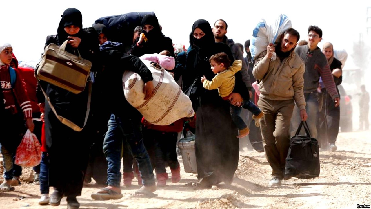 Eastern Ghouta refugees: 'We left our history,...