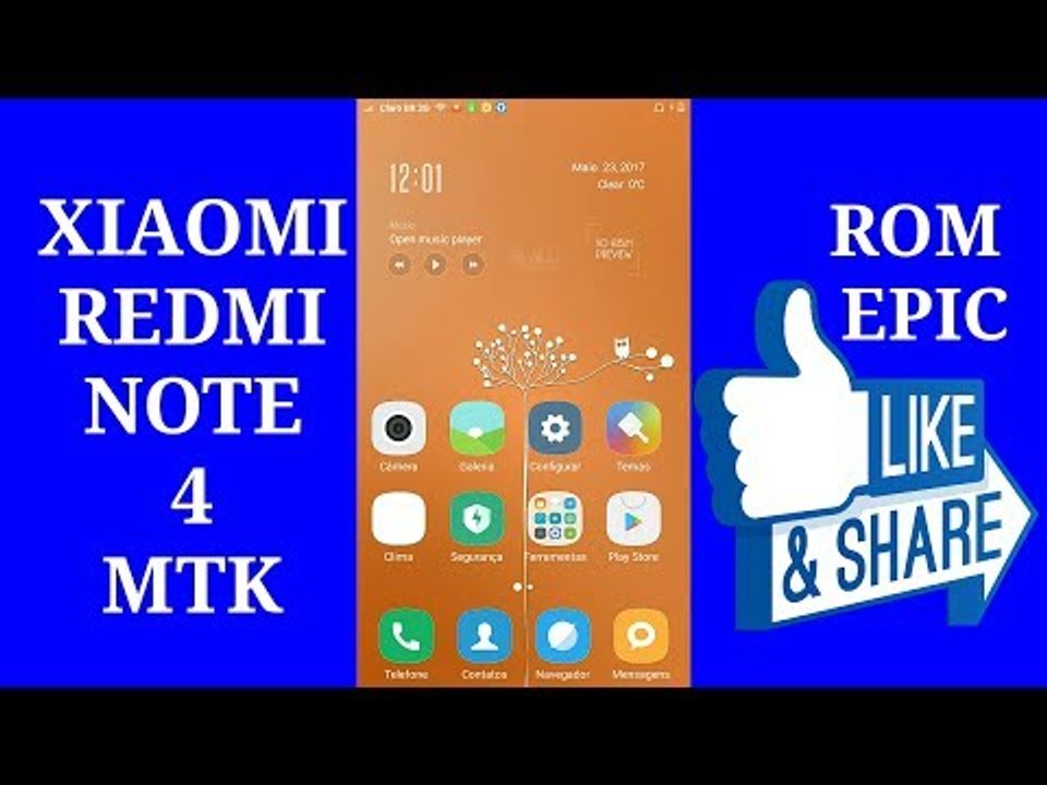 ROM EPIC - XIAOMI REDMI NOTE 4 MEDIATEK MT6797 HELIO X20