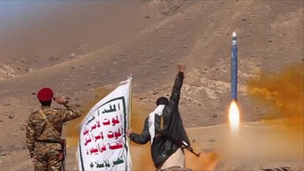 صواريخ حوثية في سماء السعودية