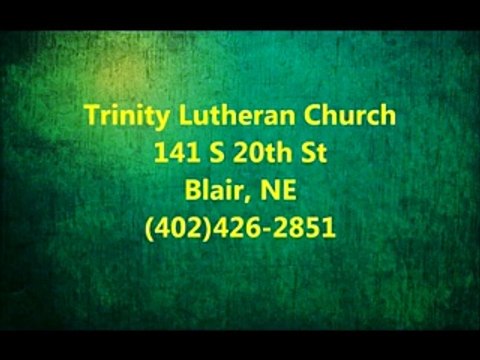 20130922 Taming the Shrewd - Trinity Lutheran Church, Blair, NE
