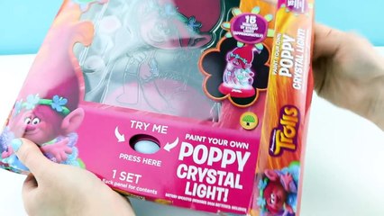 Dreamworks Trolls Poppy DIY Paint Your Own Poppy Troll Light!