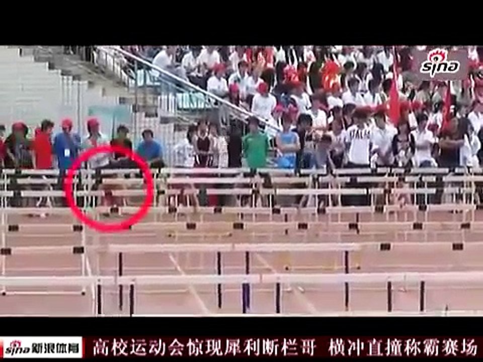 110m haies .... comment dire... original...