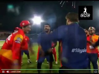 Islamabad Players Dance After Winning Final Against Peshawar  In Final At Karachi | dance in psl