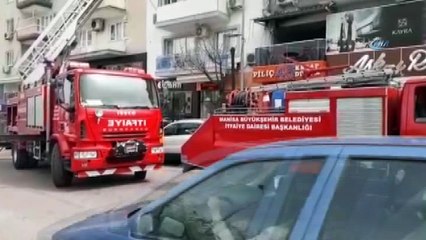 Baca yangını korkuttu