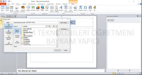 PowerPoint  KÖPRÜ EKLEME