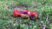 Disney Pixar Cars Lightning McQueen Dreams Chased Attacked Eaten By SHARK, Mater Rescues Cars Toys