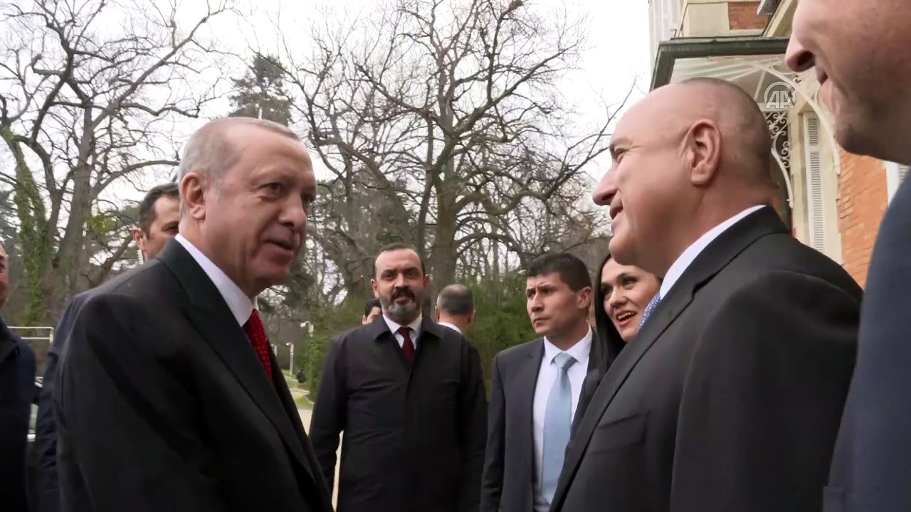 Cumhurbaşkanı Erdoğan, Bulgaristan Başbakanı Bo...