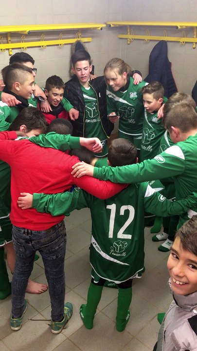 Nos U13 fêtent la victoire face à LCA - match de coupe du 21/03/2018