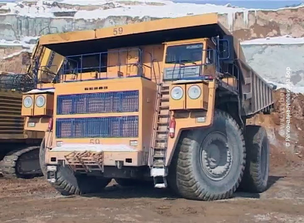 Vremenski uslovi umanjili proizvodnju na Kriveljskom kopu, 26. mart 2018 (RTV Bor)