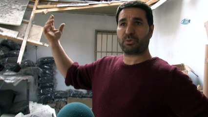 Baca işçilerin üstüne devrildi: 2 yaralı