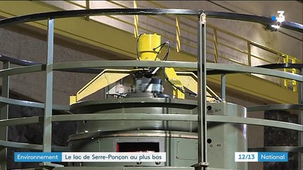 Environnement : le niveau du lac de Serre-Ponçon au plus bas