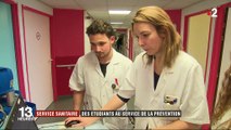 Santé : des étudiants en médecine font de la prévention