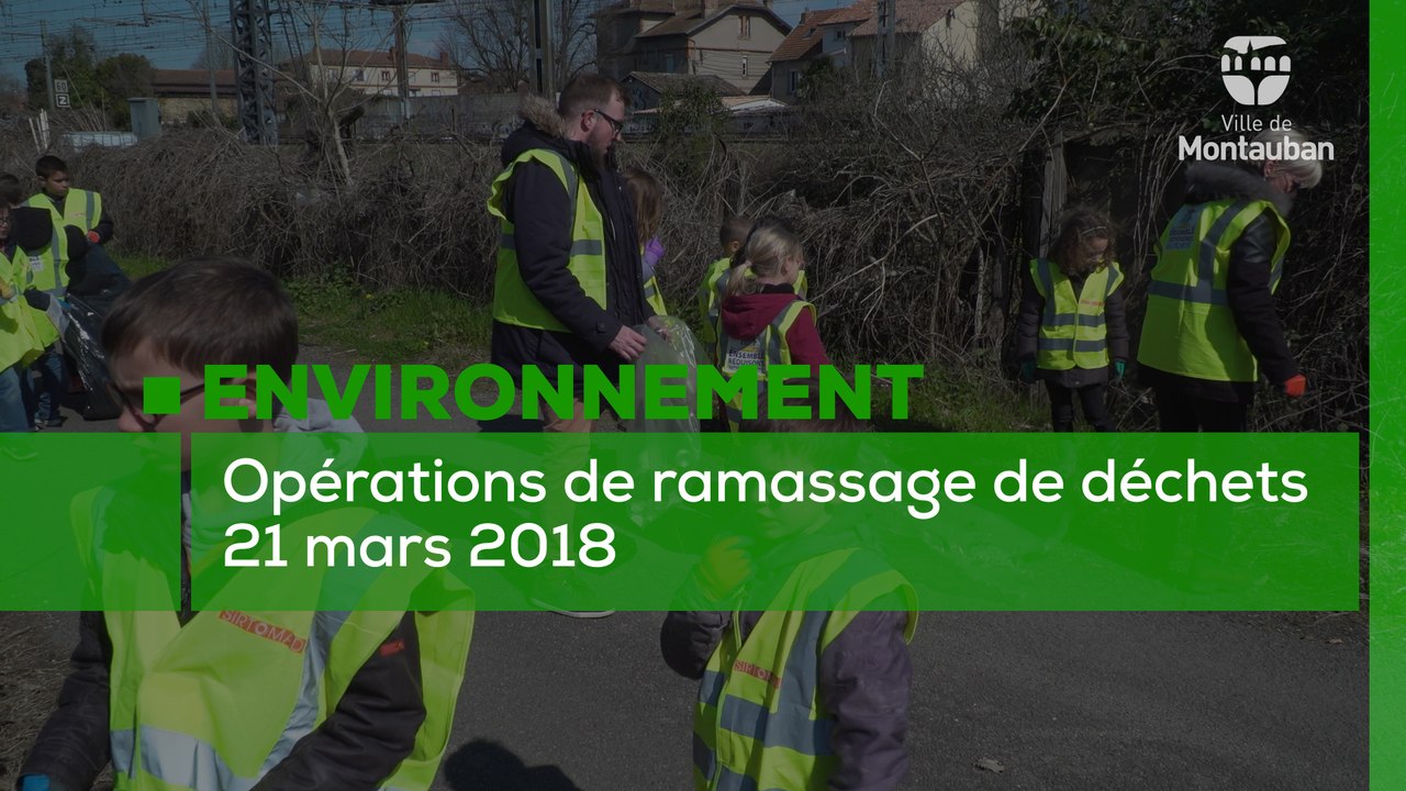 Opération de ramassage des déchets