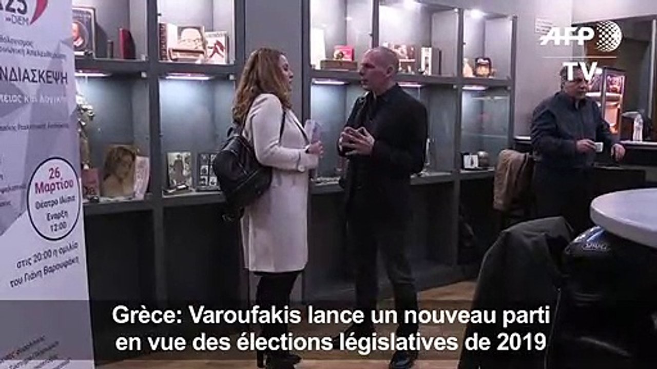 Grèce: Varoufakis lance un nouveau parti en vue des législatives