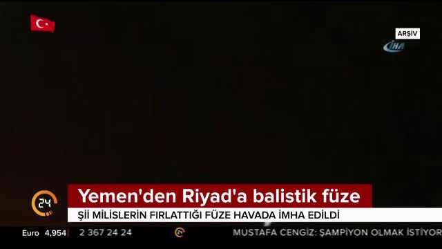Yemen'den Riyad'a balistik füze
