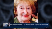 Le caractère antisémite du meurtre de Mireille K. retenu par le parquet