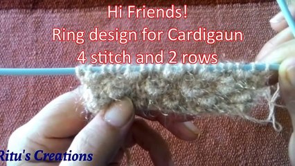 Easy Knitting Hindi Design No# 6