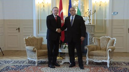 - Cumhurbaşkanı Erdoğan, Bulgaristan Başbakanı Borisov ile bir araya geldi