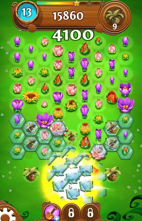 Blossom Blast Saga Level 60