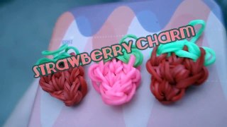 Rainbow Loom Tutorial: Strawberry Charm